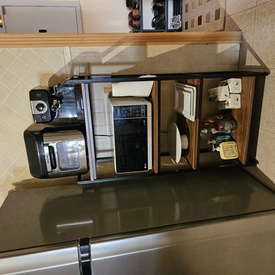 Kitchen Organizer 4 Shelves - Angle 2