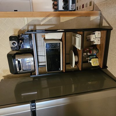Kitchen Organizer 4 Shelves - Angle 3