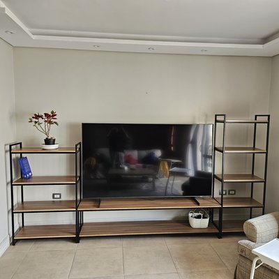 TV Stand & Book Shelves - Angle 8